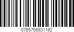 Código de barras (EAN, GTIN, SKU, ISBN): '0765756931182'