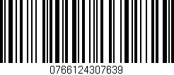 Código de barras (EAN, GTIN, SKU, ISBN): '0766124307639'