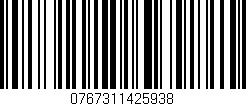 Código de barras (EAN, GTIN, SKU, ISBN): '0767311425938'