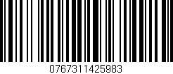 Código de barras (EAN, GTIN, SKU, ISBN): '0767311425983'