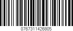Código de barras (EAN, GTIN, SKU, ISBN): '0767311426805'