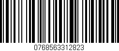 Código de barras (EAN, GTIN, SKU, ISBN): '0768563312823'