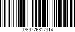Código de barras (EAN, GTIN, SKU, ISBN): '0768776617814'
