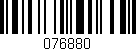 Código de barras (EAN, GTIN, SKU, ISBN): '076880'