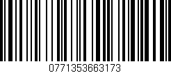 Código de barras (EAN, GTIN, SKU, ISBN): '0771353663173'
