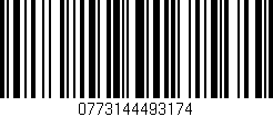 Código de barras (EAN, GTIN, SKU, ISBN): '0773144493174'