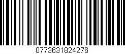 Código de barras (EAN, GTIN, SKU, ISBN): '0773631824276'