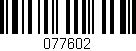 Código de barras (EAN, GTIN, SKU, ISBN): '077602'