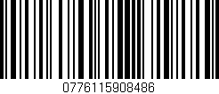 Código de barras (EAN, GTIN, SKU, ISBN): '0776115908486'