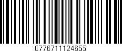Código de barras (EAN, GTIN, SKU, ISBN): '0776711124655'
