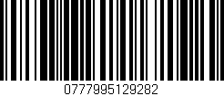 Código de barras (EAN, GTIN, SKU, ISBN): '0777995129282'