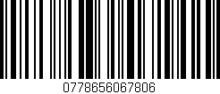 Código de barras (EAN, GTIN, SKU, ISBN): '0778656067806'