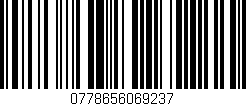 Código de barras (EAN, GTIN, SKU, ISBN): '0778656069237'