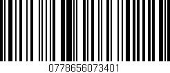 Código de barras (EAN, GTIN, SKU, ISBN): '0778656073401'