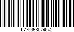 Código de barras (EAN, GTIN, SKU, ISBN): '0778656074842'