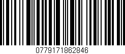 Código de barras (EAN, GTIN, SKU, ISBN): '0779171862846'
