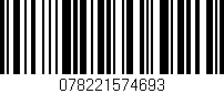 Código de barras (EAN, GTIN, SKU, ISBN): '078221574693'