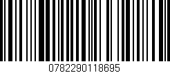 Código de barras (EAN, GTIN, SKU, ISBN): '0782290118695'