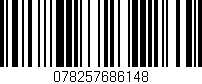 Código de barras (EAN, GTIN, SKU, ISBN): '078257686148'
