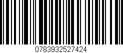 Código de barras (EAN, GTIN, SKU, ISBN): '0783932527424'