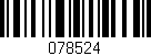 Código de barras (EAN, GTIN, SKU, ISBN): '078524'