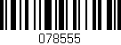 Código de barras (EAN, GTIN, SKU, ISBN): '078555'