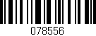 Código de barras (EAN, GTIN, SKU, ISBN): '078556'