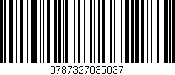 Código de barras (EAN, GTIN, SKU, ISBN): '0787327035037'