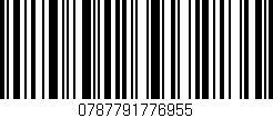 Código de barras (EAN, GTIN, SKU, ISBN): '0787791776955'