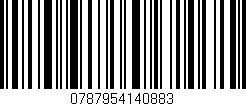 Código de barras (EAN, GTIN, SKU, ISBN): '0787954140883'