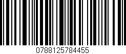 Código de barras (EAN, GTIN, SKU, ISBN): '0788125784455'