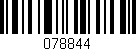 Código de barras (EAN, GTIN, SKU, ISBN): '078844'
