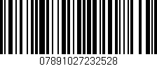 Código de barras (EAN, GTIN, SKU, ISBN): '07891027232528'