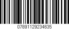 Código de barras (EAN, GTIN, SKU, ISBN): '07891129234635'