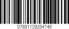 Código de barras (EAN, GTIN, SKU, ISBN): '07891129264748'