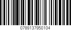 Código de barras (EAN, GTIN, SKU, ISBN): '0789137950104'