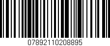 Código de barras (EAN, GTIN, SKU, ISBN): '07892110208895'