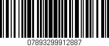 Código de barras (EAN, GTIN, SKU, ISBN): '07893299912887'