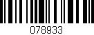 Código de barras (EAN, GTIN, SKU, ISBN): '078933'