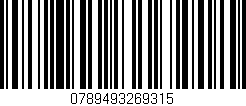Código de barras (EAN, GTIN, SKU, ISBN): '0789493269315'