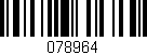 Código de barras (EAN, GTIN, SKU, ISBN): '078964'