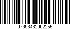 Código de barras (EAN, GTIN, SKU, ISBN): '07896462002255'