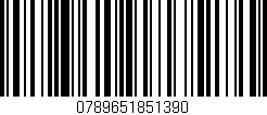 Código de barras (EAN, GTIN, SKU, ISBN): '0789651851390'