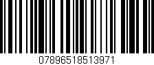 Código de barras (EAN, GTIN, SKU, ISBN): '07896518513971'