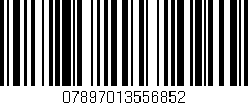 Código de barras (EAN, GTIN, SKU, ISBN): '07897013556852'