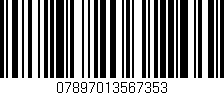 Código de barras (EAN, GTIN, SKU, ISBN): '07897013567353'