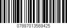 Código de barras (EAN, GTIN, SKU, ISBN): '07897013569425'