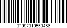 Código de barras (EAN, GTIN, SKU, ISBN): '07897013569456'