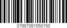 Código de barras (EAN, GTIN, SKU, ISBN): '07897091050150'