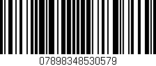 Código de barras (EAN, GTIN, SKU, ISBN): '07898348530579'